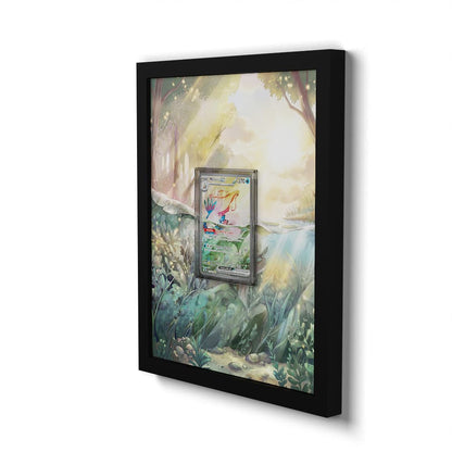 237 Milobellus EX - Extended Artwork Framed Pokemon Card Display