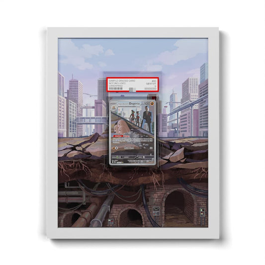 239 Triopikeur de la Team Rocket - Extended Artwork Framed Pokemon Card Display