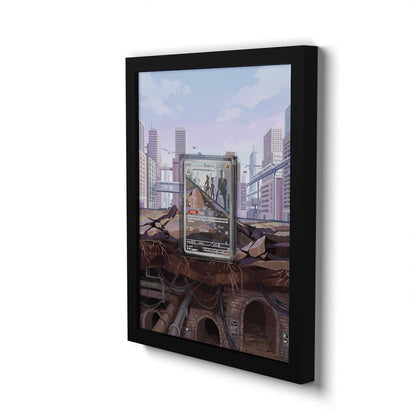 239 Triopikeur de la Team Rocket - Extended Artwork Framed Pokemon Card Display