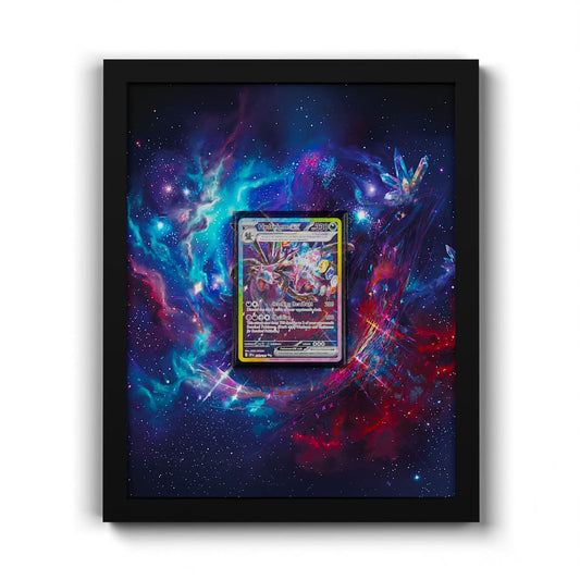 240 Trioxhydre EX - Extended Artwork Framed Pokemon Card Display