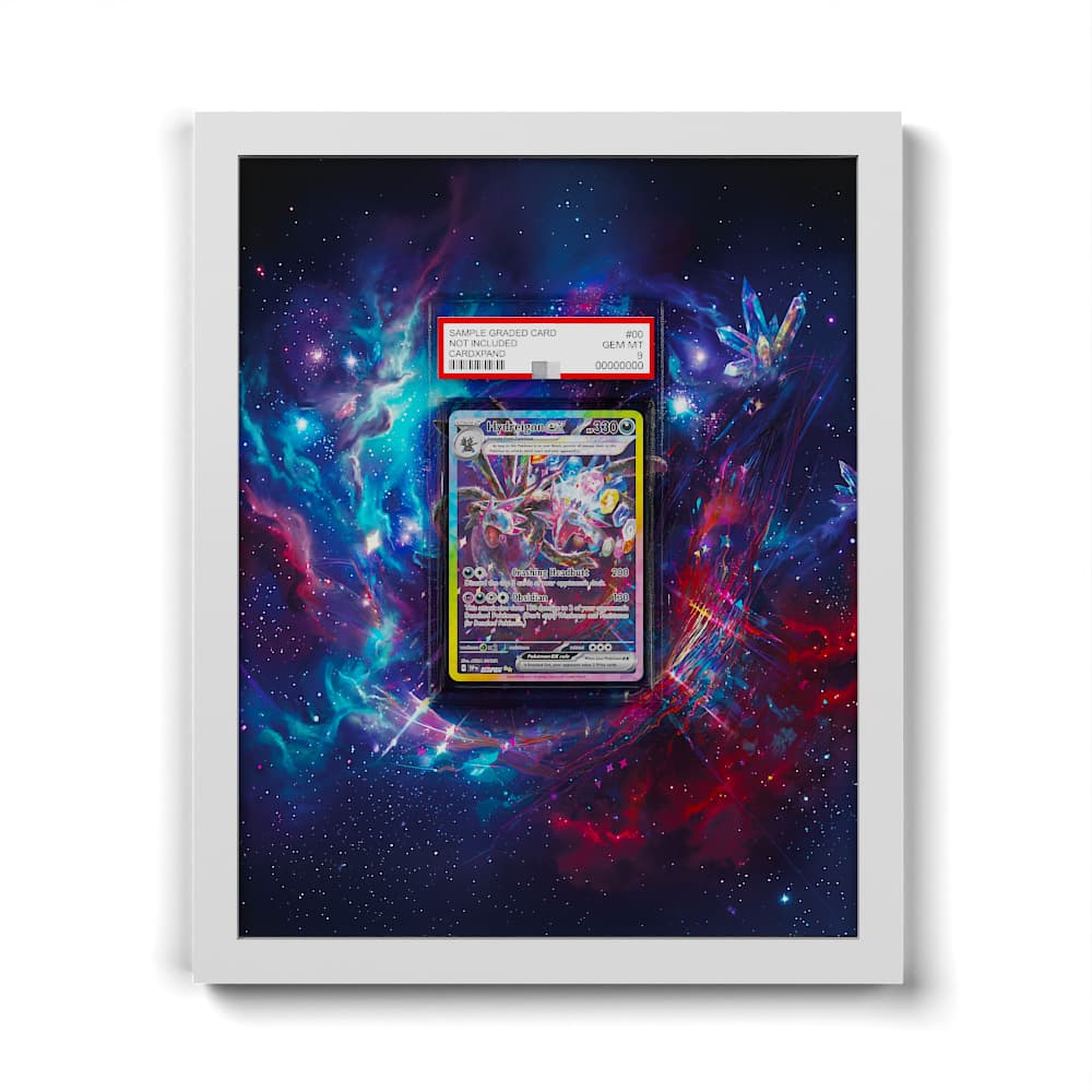 240 Trioxhydre EX - Extended Artwork Framed Pokemon Card Display