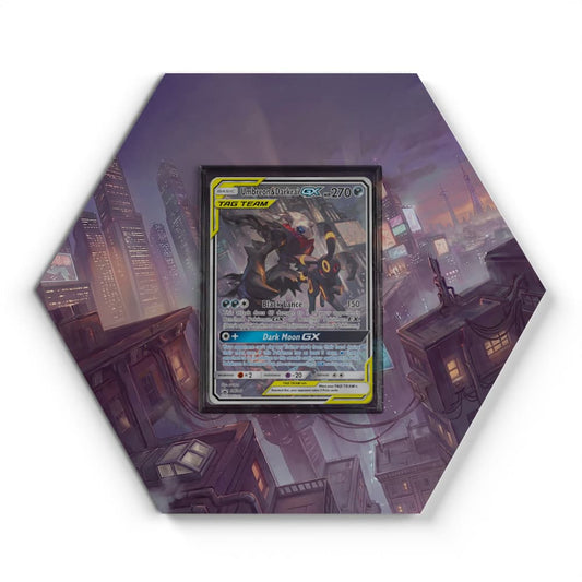 241 Umbreon & Darkrai GX - Extended Artwork Pokemon Card Display