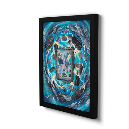 241 Pondralugon EX - Extended Artwork Framed Pokemon Card Display