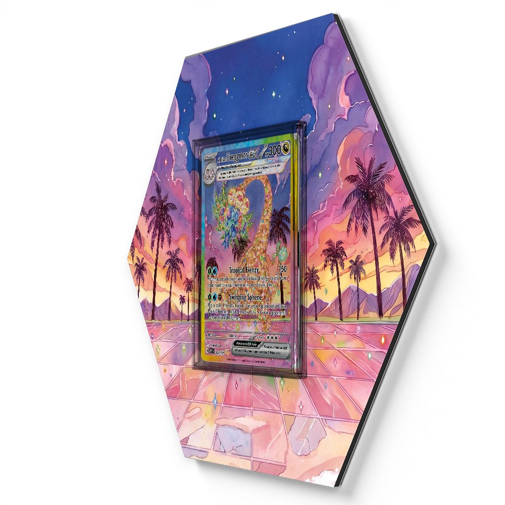 105 Crapustule - Extended Artwork Pokemon Card Display