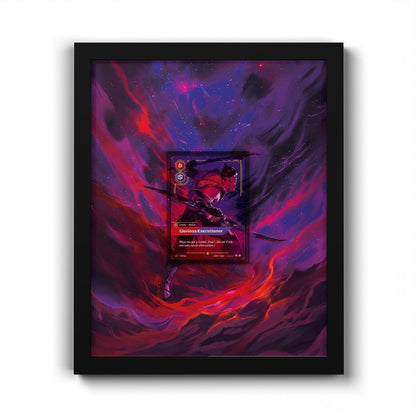 242/221 Legend - Draven Glorious Executioner - Extended Artwork Riftbound Card Frame