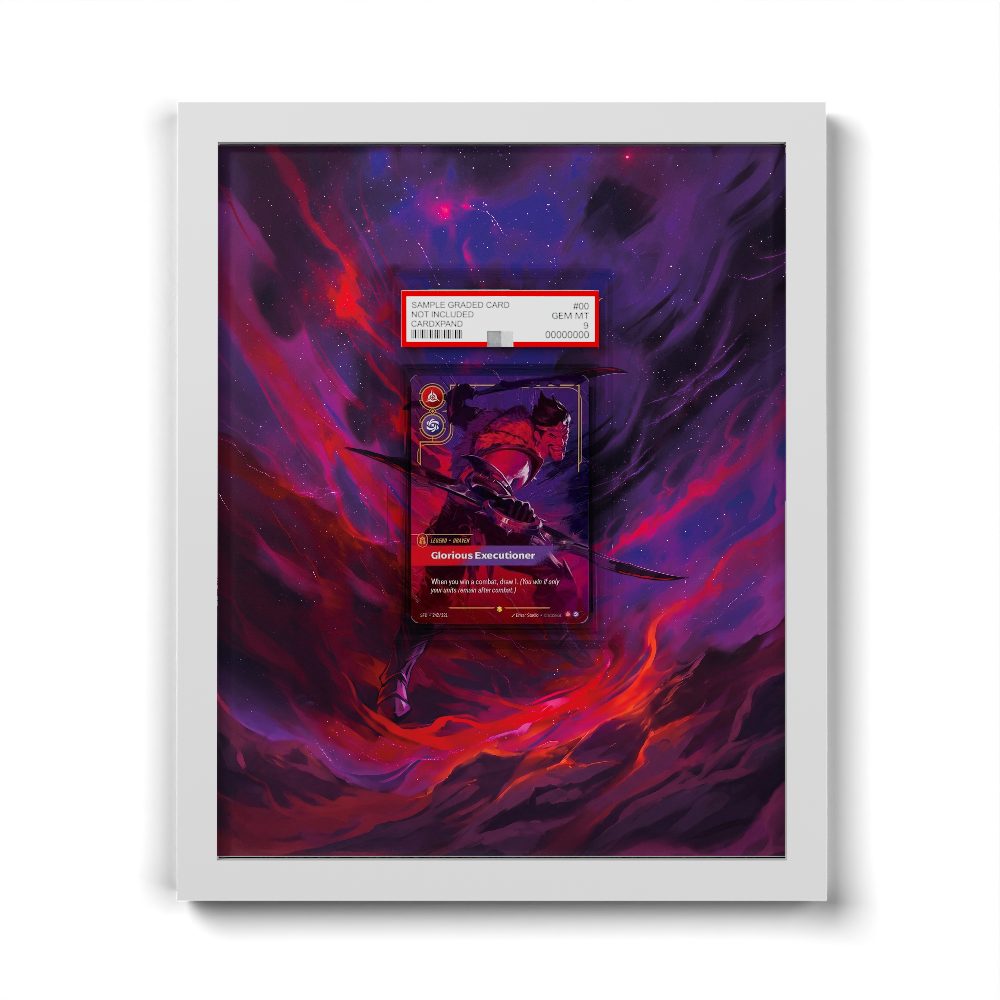242/221 Legend - Draven Glorious Executioner - Extended Artwork Riftbound Card Frame