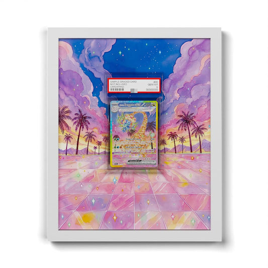 242 Noadkoko d'Alola - Extended Artwork Framed Pokemon Card Display