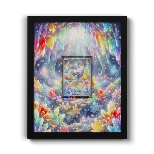 242 Strassie - Extended Artwork Framed Pokemon Card Display