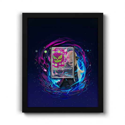 244 Spiritomb de Cynthia - Extended Artwork Framed Pokemon Card Display