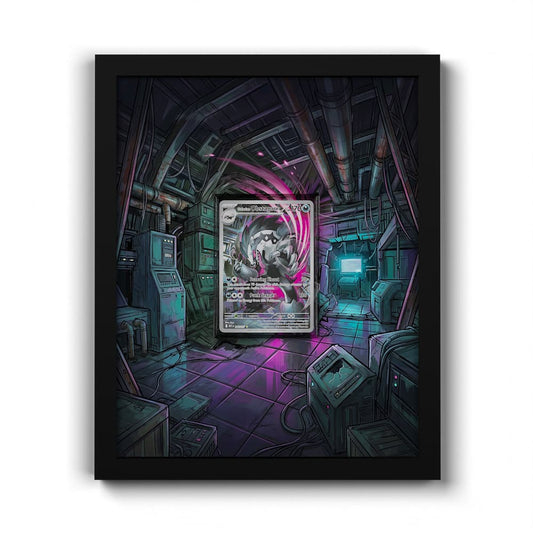 245 Ixon de Galar - Extended Artwork Framed Pokemon Card Display
