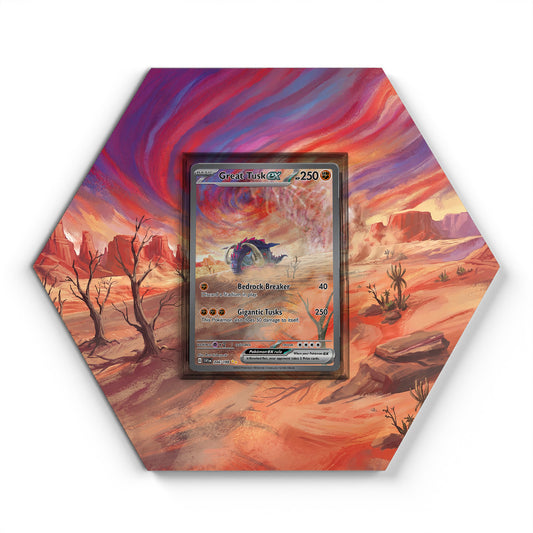 246/198 Fort-Ivoire EX - Extended Artwork Pokemon Card Display
