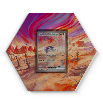 246/198 Fort-Ivoire EX - Extended Artwork Pokemon Card Display