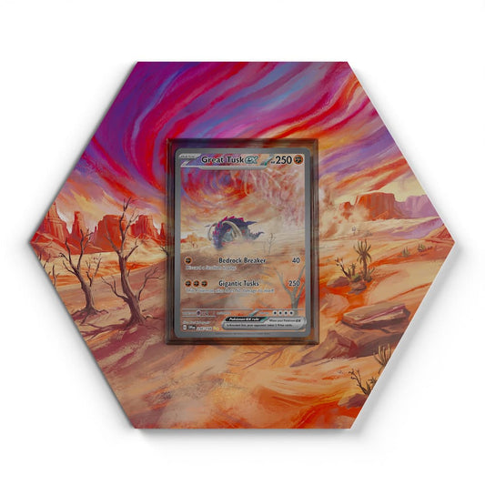 246/198 Fort-Ivoire EX - Extended Artwork Pokemon Card Display