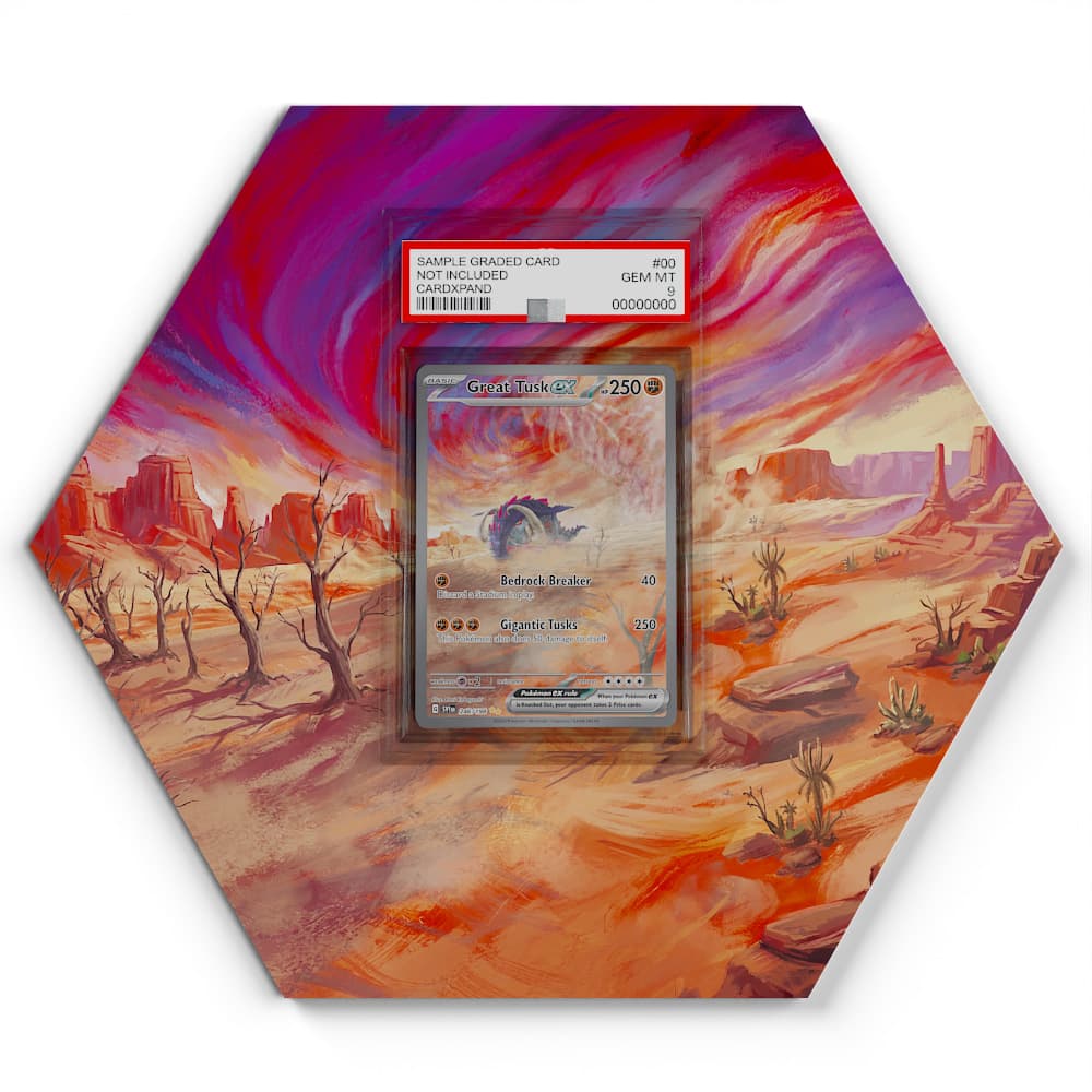 246/198 Fort-Ivoire EX - Extended Artwork Pokemon Card Display