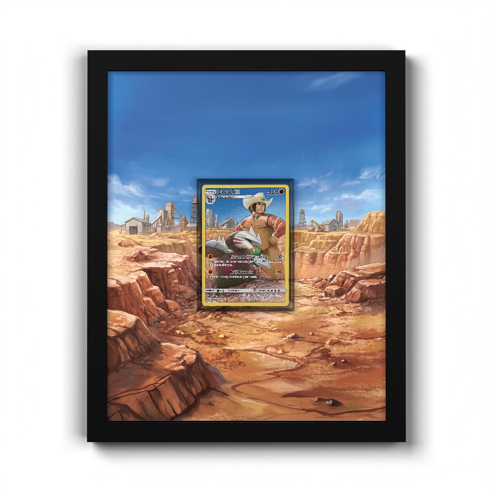 246/236 Excadrill - Extended Artwork Pokemon Card Frame