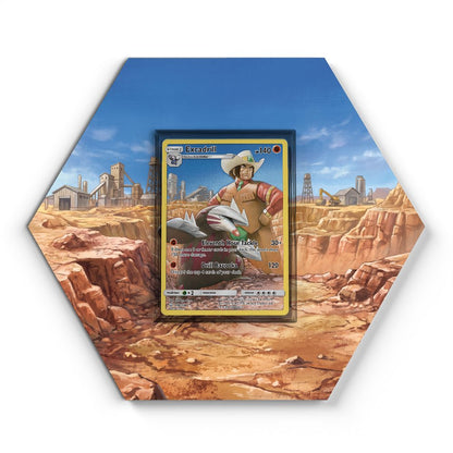 105 Crapustule - Extended Artwork Pokemon Card Display