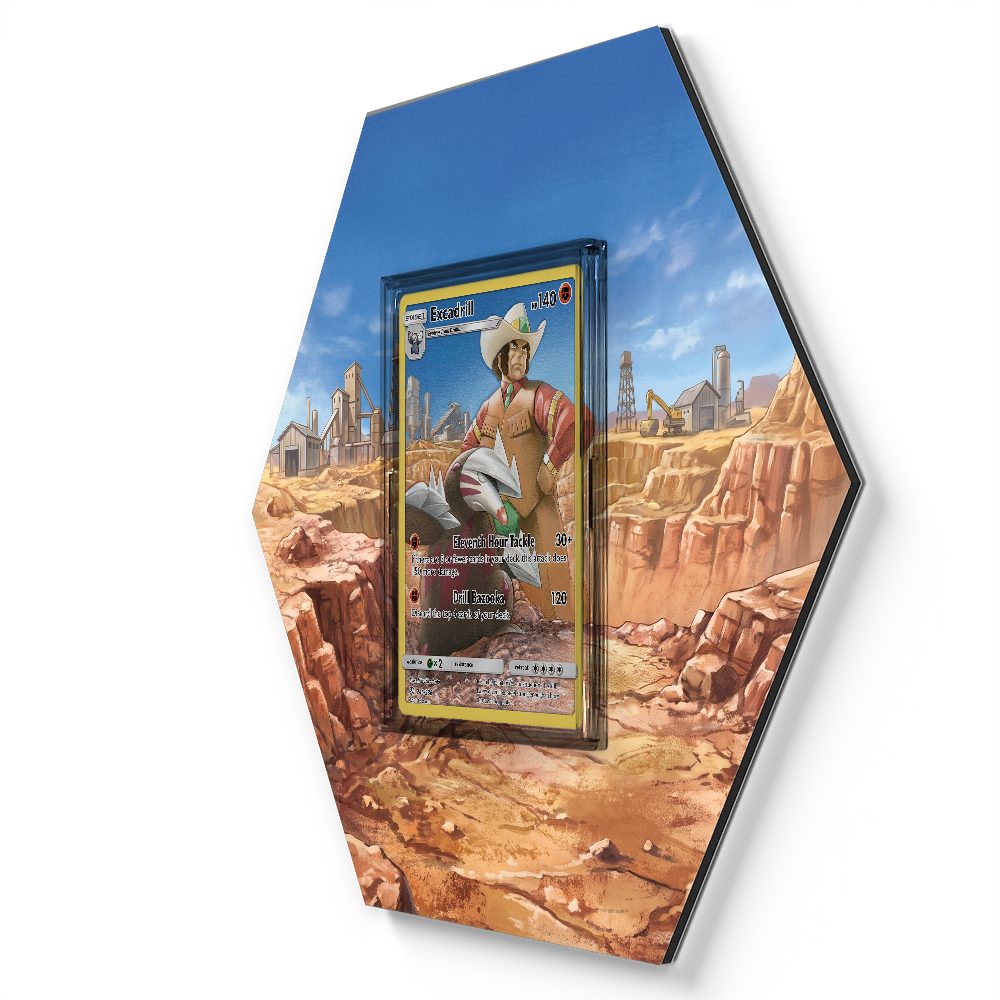 105 Crapustule - Extended Artwork Pokemon Card Display