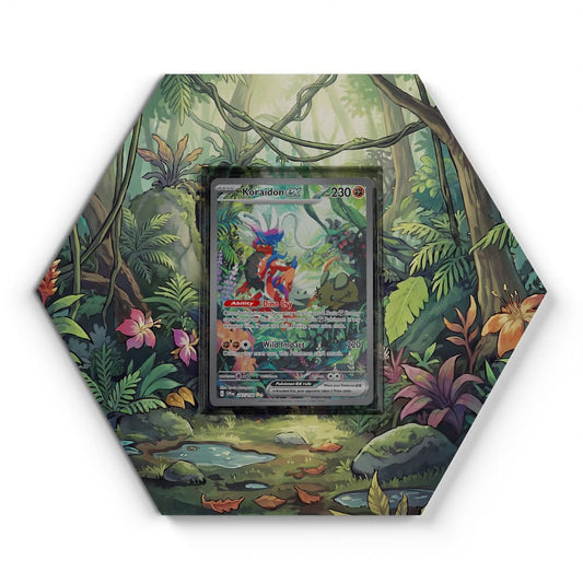 247/198 Koraidon EX - Extended Artwork Pokemon Card Display
