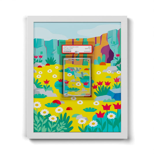 247 Fantyrm - Extended Artwork Framed Pokemon Card Display