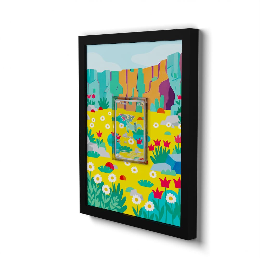 247 Fantyrm - Extended Artwork Framed Pokemon Card Display