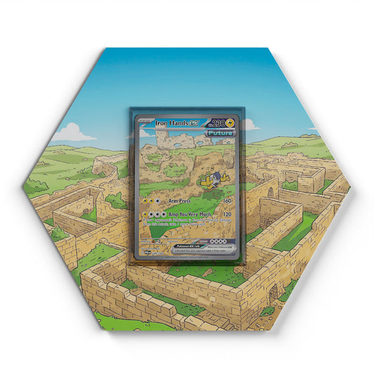 248/182 Paume-de-Fer EX - Extended Artwork Pokemon Card Display