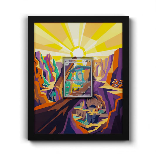 248 Dispareptil - Extended Artwork Framed Pokemon Card Display
