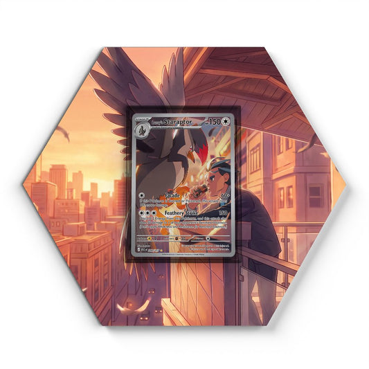 249/217 Étouraptor de Kombu - Extended Artwork Pokemon Card Display