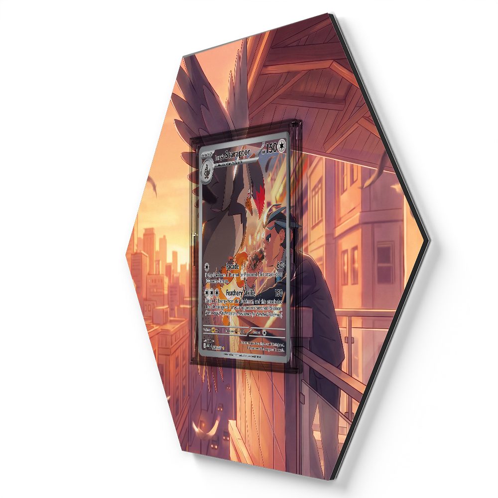 249/217 Étouraptor de Kombu - Extended Artwork Pokemon Card Display