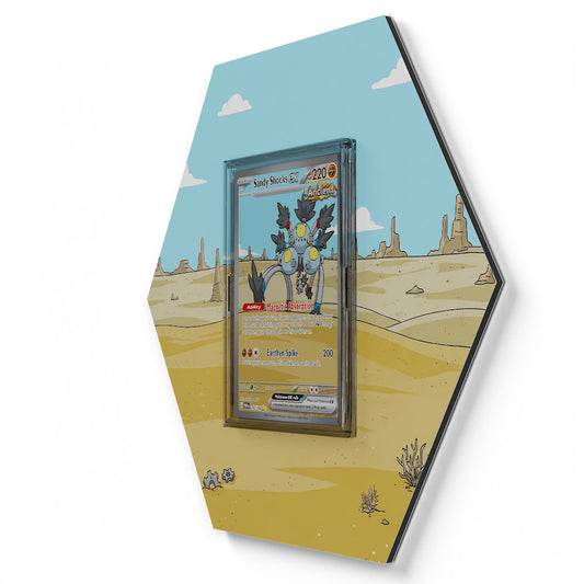 250/182 Pelage-Sablé EX - Extended Artwork Pokemon Card Display