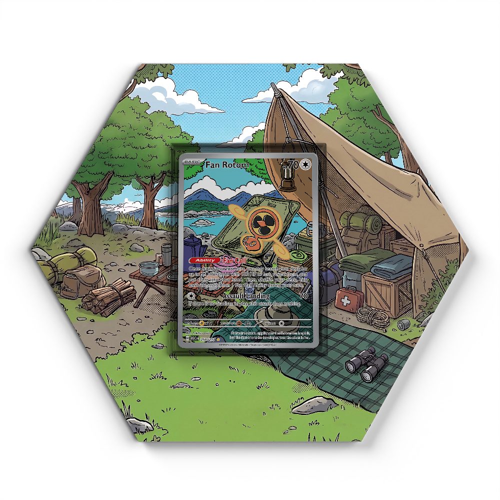105 Crapustule - Extended Artwork Pokemon Card Display