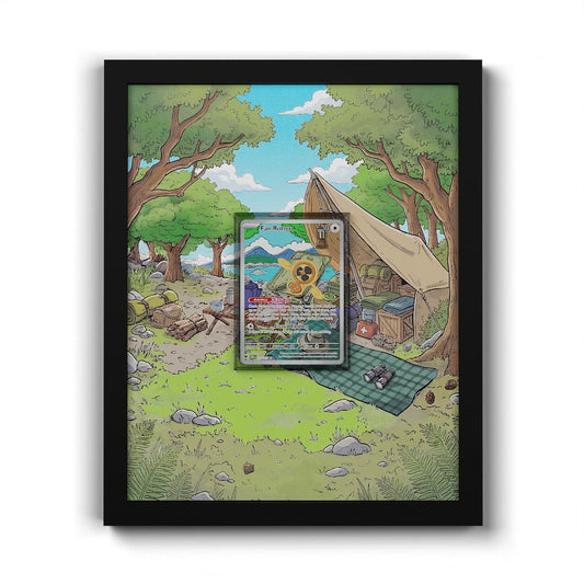 250 Motisma Hélice - Extended Artwork Framed Pokemon Card Display