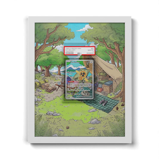 250 Motisma Hélice - Extended Artwork Framed Pokemon Card Display