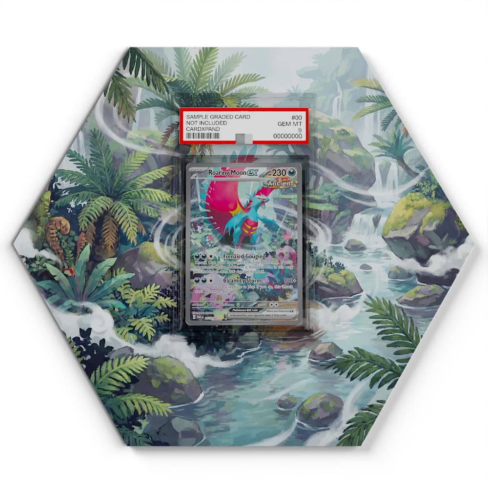 251 Rugit-Lune - Extended Artwork Pokemon Card Display