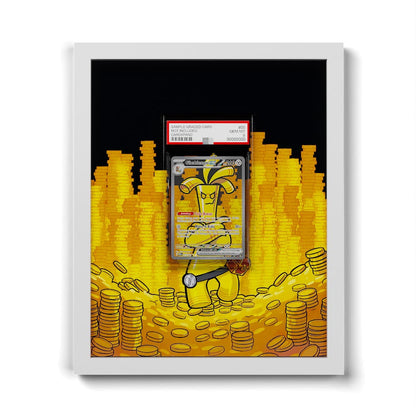 252/182 Gromago EX - Extended Artwork Framed Pokemon Card Display