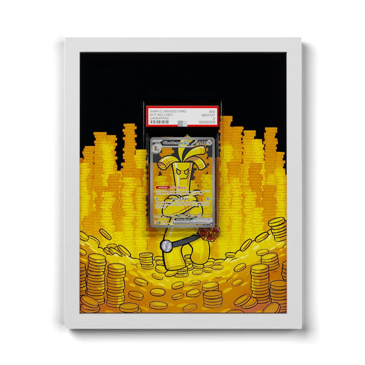 252/182 Gromago EX - Extended Artwork Framed Pokemon Card Display
