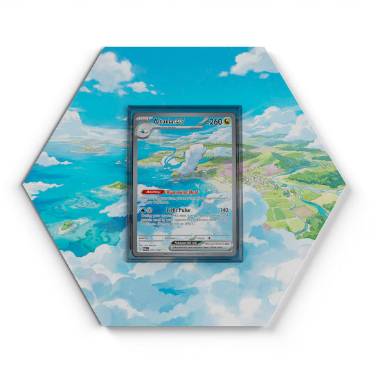 GG19/GG70 Altaria - Extended Artwork Pokemon Card Display