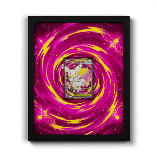 253 Méga-Nanméouïe EX - Extended Artwork Framed Pokemon Card Display
