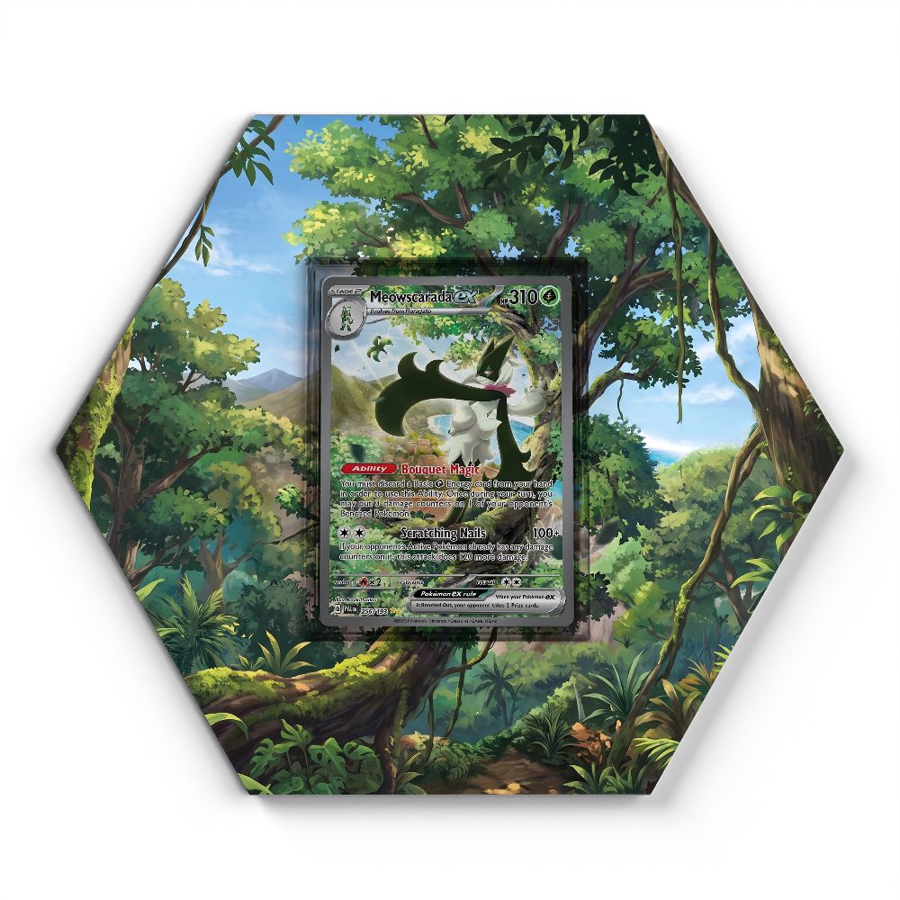 105 Crapustule - Extended Artwork Pokemon Card Display