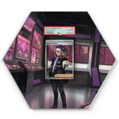 105 Crapustule - Extended Artwork Pokemon Card Display