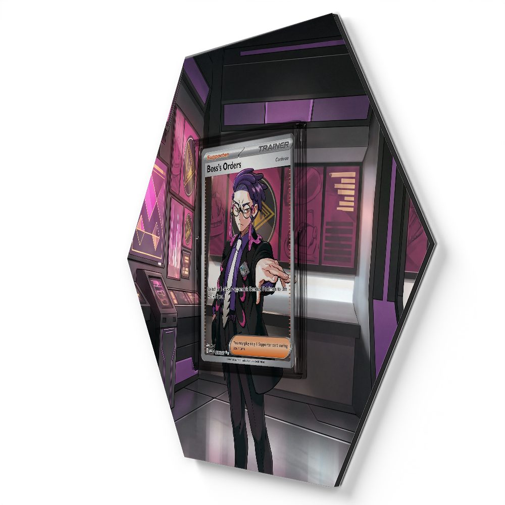 105 Crapustule - Extended Artwork Pokemon Card Display