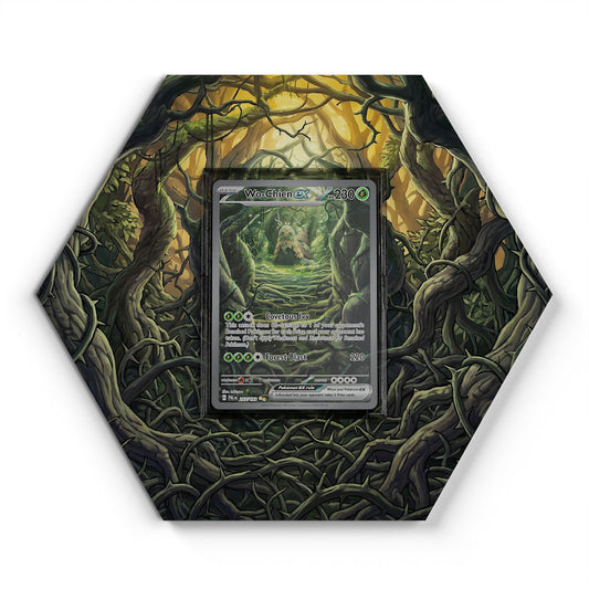 257/193 Chongjian EX - Extended Artwork Pokemon Card Display