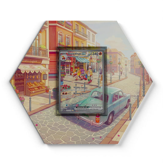 258/193 Skeledirge EX - Extended Artwork Pokemon Card Display