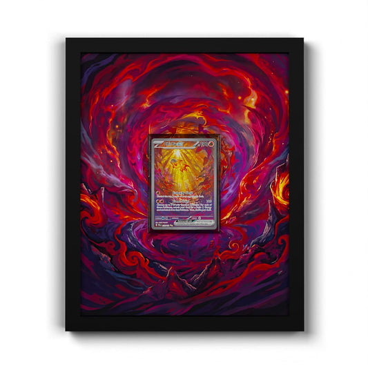 259/193 Yuyu EX - Extended Artwork Framed Pokemon Card Display