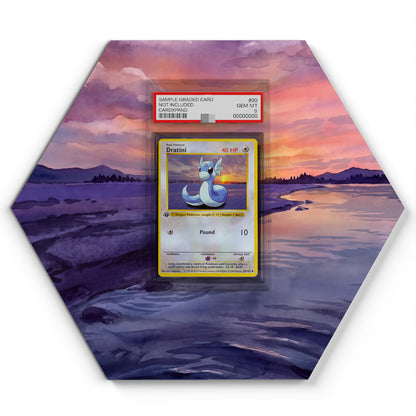 26/102 Dratini - Extended Artwork Pokemon Card Display