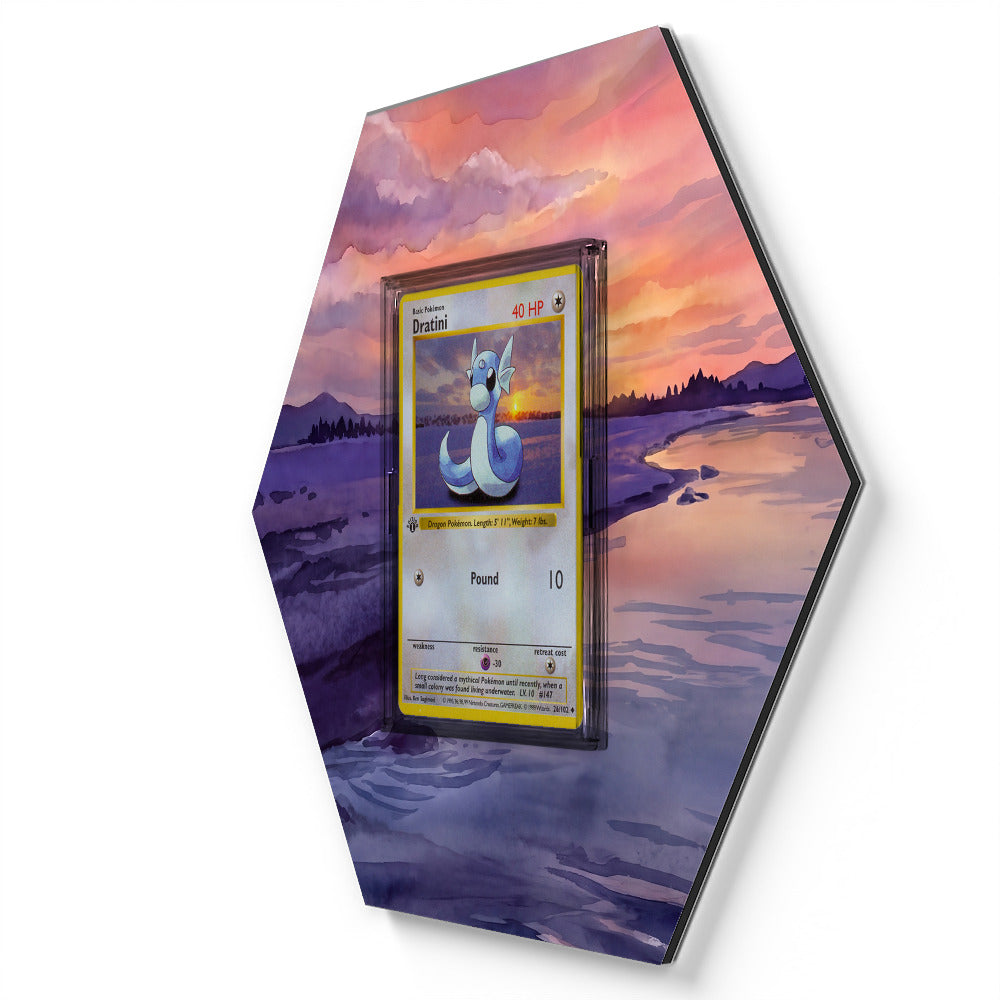 26/102 Dratini - Extended Artwork Pokemon Card Display