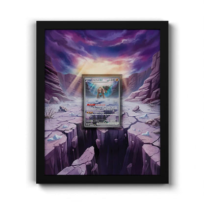 263 Dinglu EX - Extended Artwork Framed Pokemon Card Display