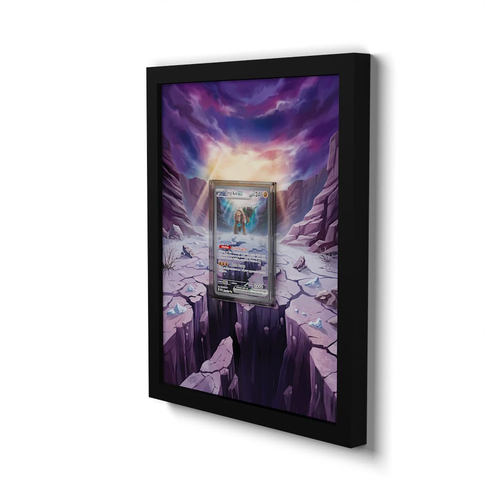 263 Dinglu EX - Extended Artwork Framed Pokemon Card Display