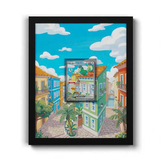264 Tapatoès EX - Extended Artwork Framed Pokemon Card Display