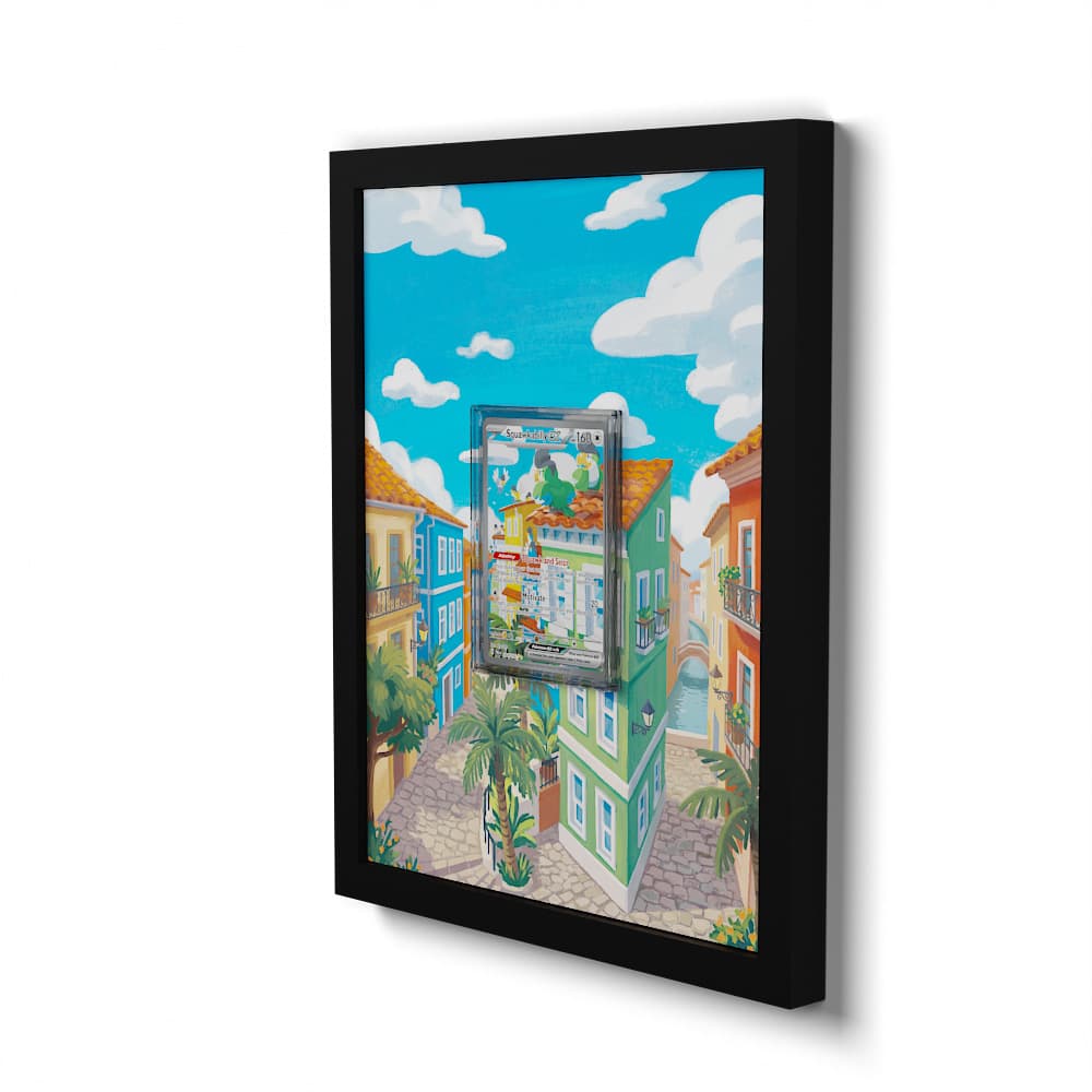 264 Tapatoès EX - Extended Artwork Framed Pokemon Card Display