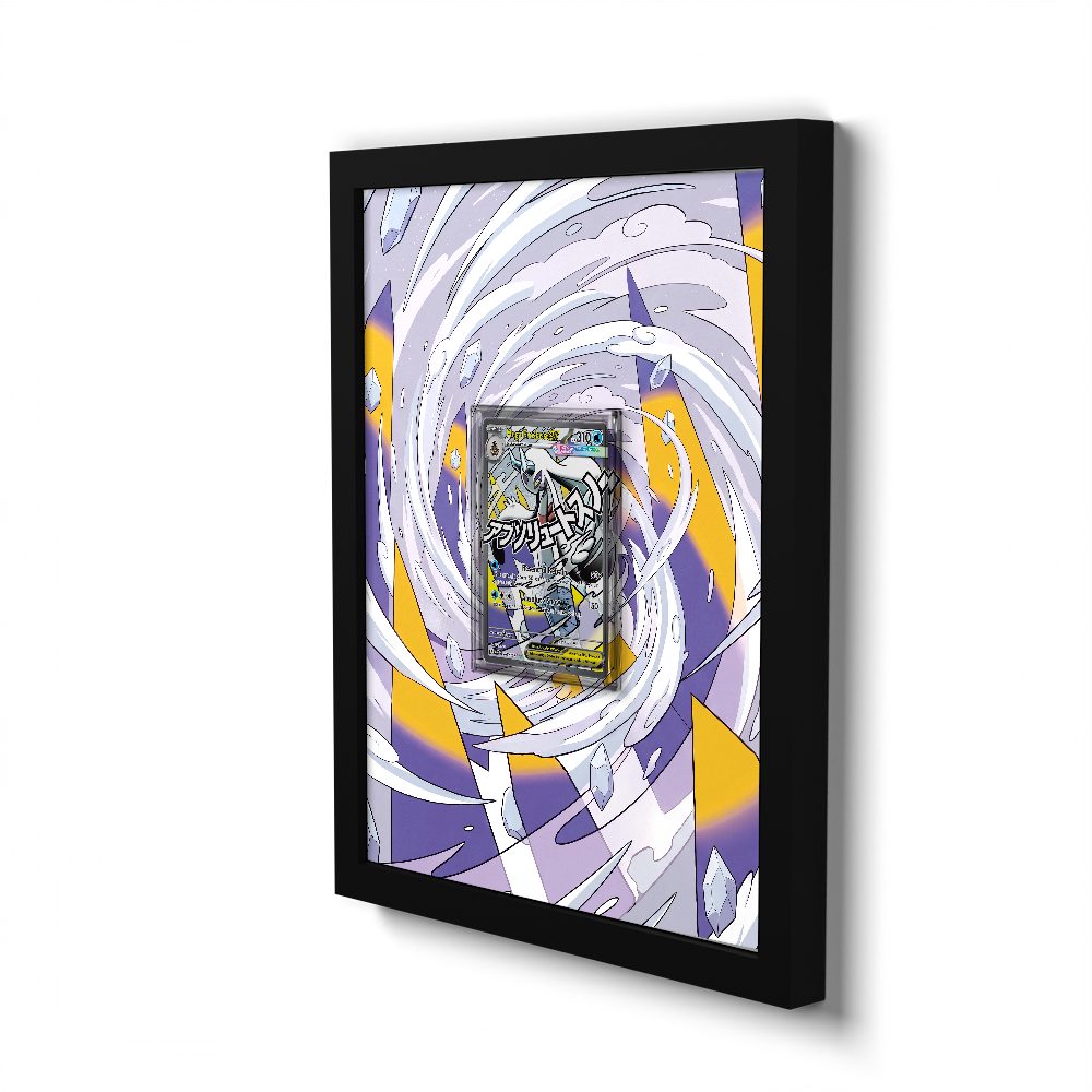 265 Méga-Momartik EX - Extended Artwork Framed Pokemon Card Display